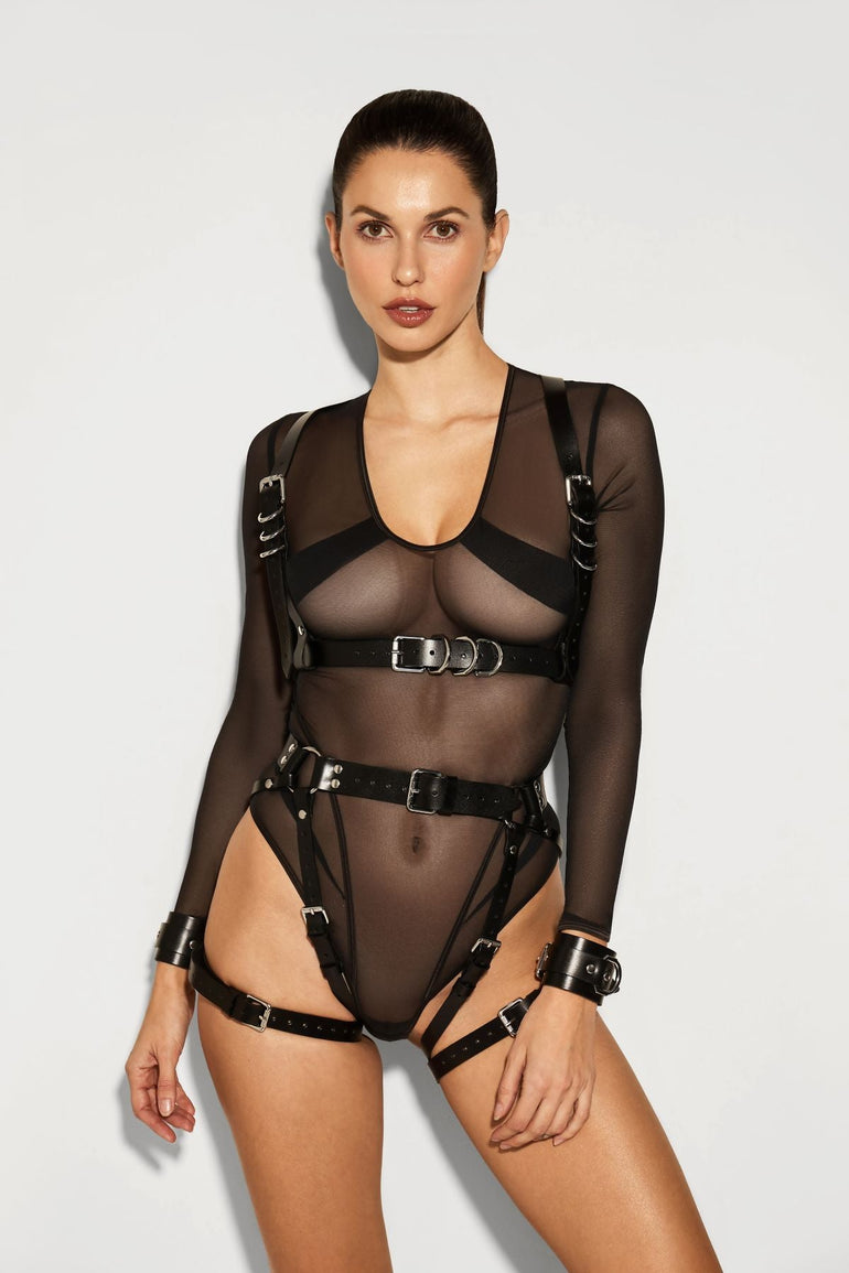Marilyn Leather Harness - leather harnesses - EU MARIEMUR (6144178651336)